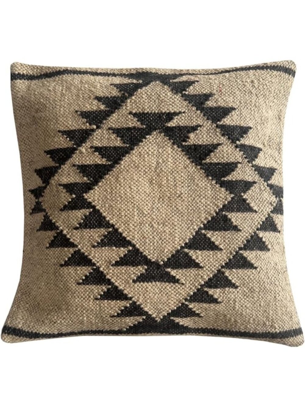 Vintage Boho Kilim Cushion Cover 18x18 | Hand Loomed Ethnic Pillow Shams